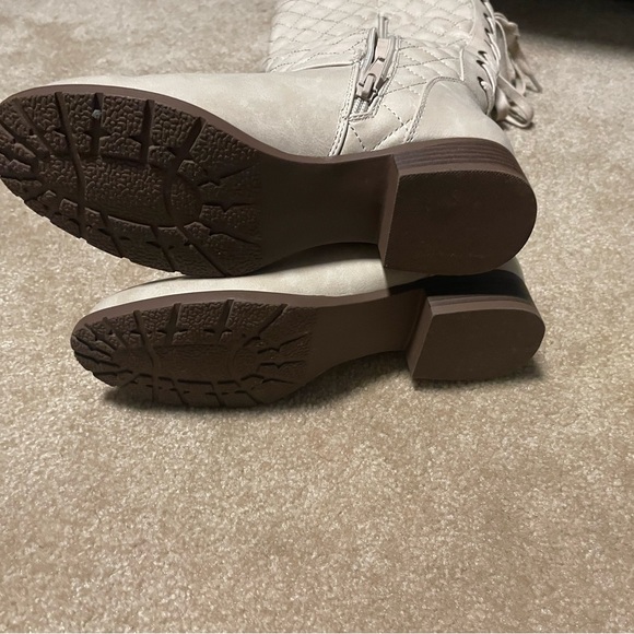 NOT FOR SALE Reposhing Cream colored boots that were NWB when I purchased. - Picture 7 of 7